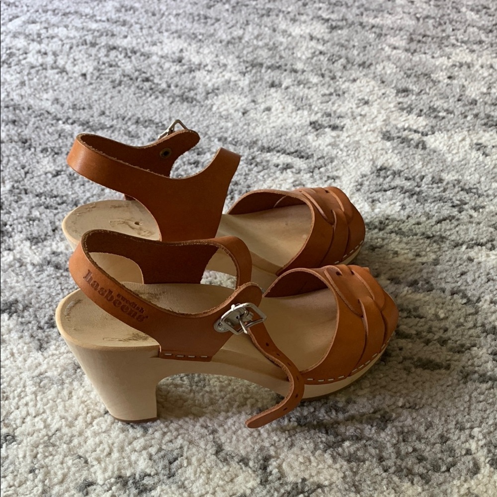 Swedish Hasbeens Sandal Clogs